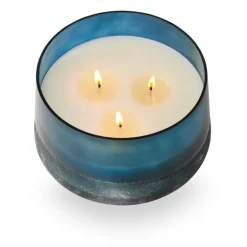 Hidden Lake Large Baltic Glass Candle