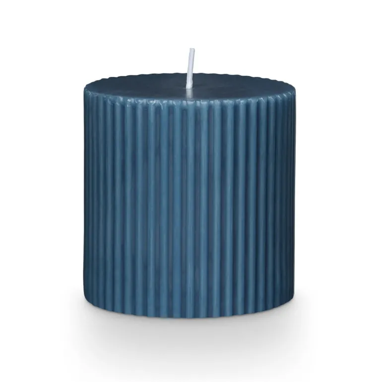 Hidden Lake Small Fragranced Pillar Candle
