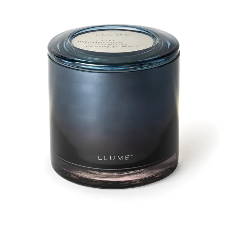 Hidden Lake Statement Glass Candle