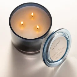 Hidden Lake Statement Glass Candle