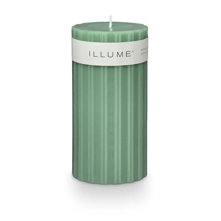 Hinoki Sage Medium Fragranced Pillar Candle