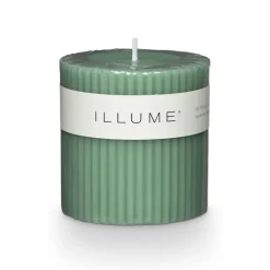 Hinoki Sage Small Fragranced Pillar Candle