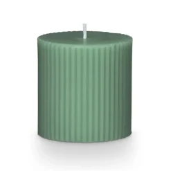 Hinoki Sage Small Fragranced Pillar Candle