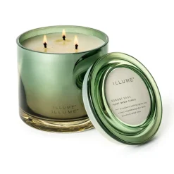 Hinoki Sage Statement Glass Candle