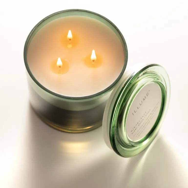 Hinoki Sage Statement Glass Candle