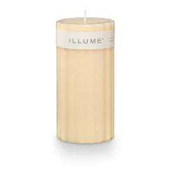 Isla Lily Medium Fragranced Pillar Candle