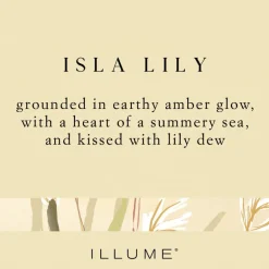 Isla Lily Small Fragranced Pillar Candle