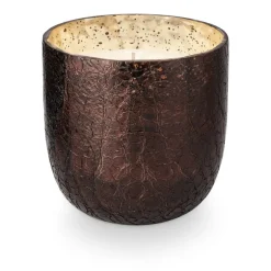 Midnight Pumpkin Large Boxed Crackle Glass Candle