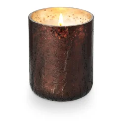 Midnight Pumpkin Small Boxed Crackle Glass Candle