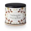 Midnight Pumpkin Vanity Tin Candle