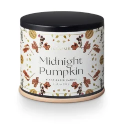 Midnight Pumpkin Vanity Tin Candle