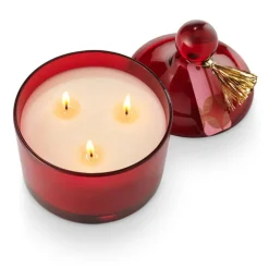 Mistletoe Kisses Lidded Glass Jar