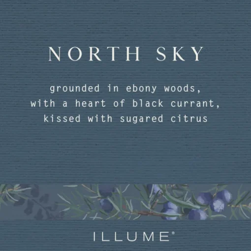 North Sky Large Radiant Glass Candle