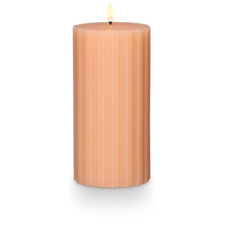 Paloma Petal Medium Fragranced Pillar Candle