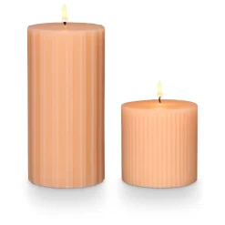 Paloma Petal Medium Fragranced Pillar Candle