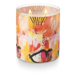 Pineapple Cilantro Artist Glass Candle