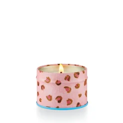 Pink Pepper Fruit Fleur Tin Candle