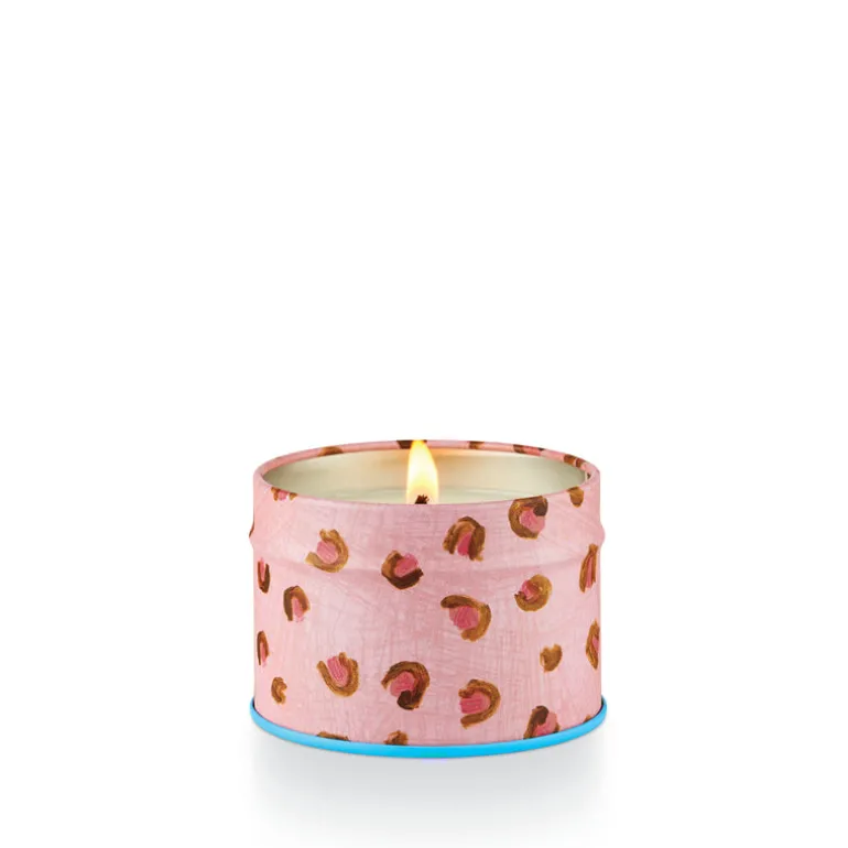 Pink Pepper Fruit Fleur Tin Candle