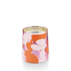 Pink Pepper Fruit Pearl Glass Candle