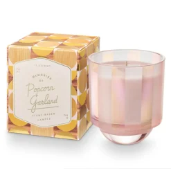 Popcorn Garland Boxed Glass Candle