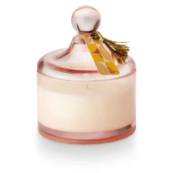 Popcorn Garland Lidded Glass Jar