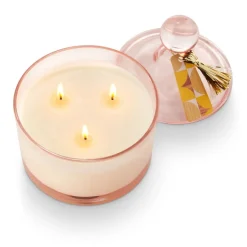 Popcorn Garland Lidded Glass Jar