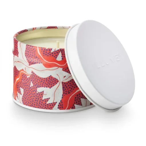 Rainy Walk Artist Tin Candle