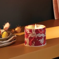 Rainy Walk Artist Tin Candle