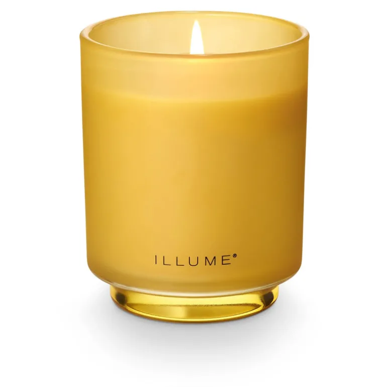 Rhubarb Honey Refillable Boxed Glass Candle