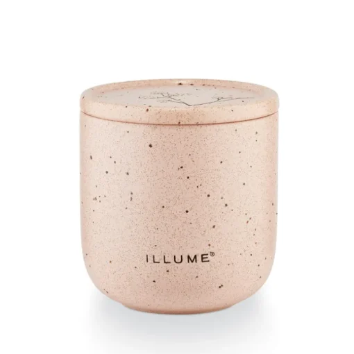 Rosewood Cassis Medium Outdoor Ceramic Patio Candle