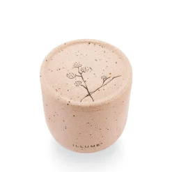 Rosewood Cassis Medium Outdoor Ceramic Patio Candle