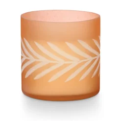Rustic Pumpkin Gather Glass Candle