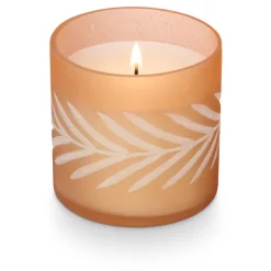 Rustic Pumpkin Gather Glass Candle