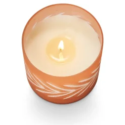 Rustic Pumpkin Gather Glass Candle