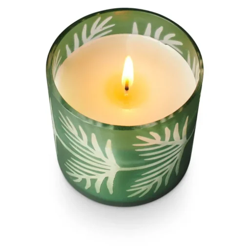 Sugar Pine Pine Glass Candle