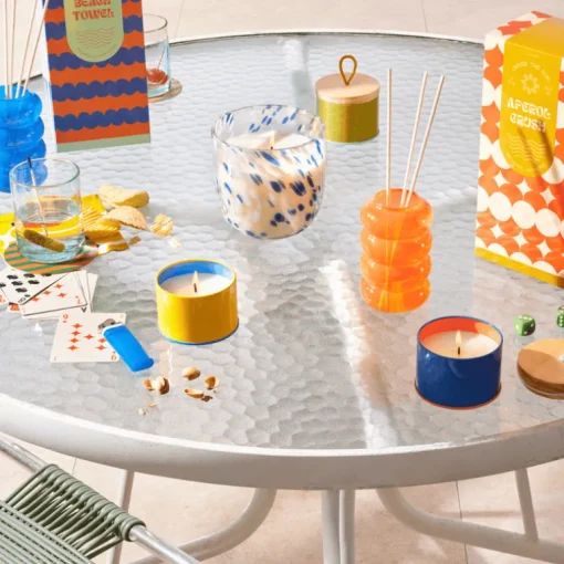 Summer Grass Sun Glass Candle