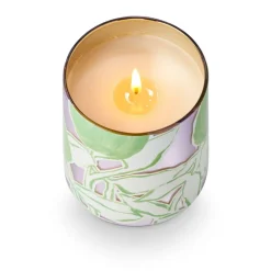 Summer Vine Pearl Glass Candle
