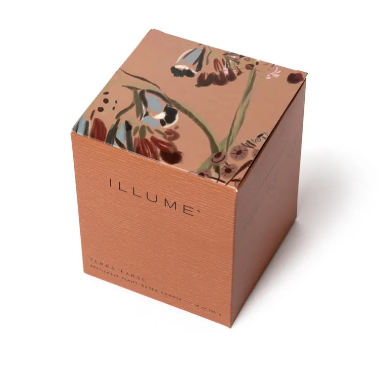 Terra Tabac Boxed Glass Candle