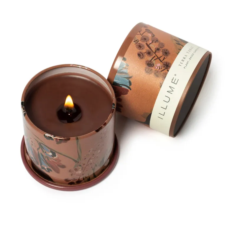 Terra Tabac Demi Vanity Tin Candle