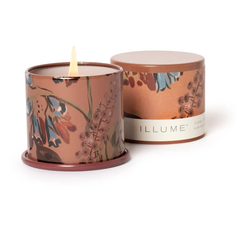 Terra Tabac Demi Vanity Tin Candle