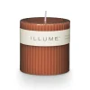 Terra Tabac Small Fragranced Pillar Candle