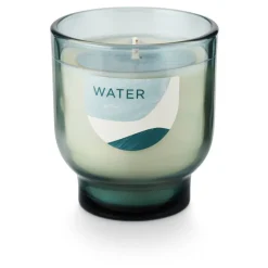 Water Element Glass Candle