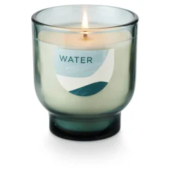 Water Element Glass Candle