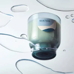 Water Element Glass Candle