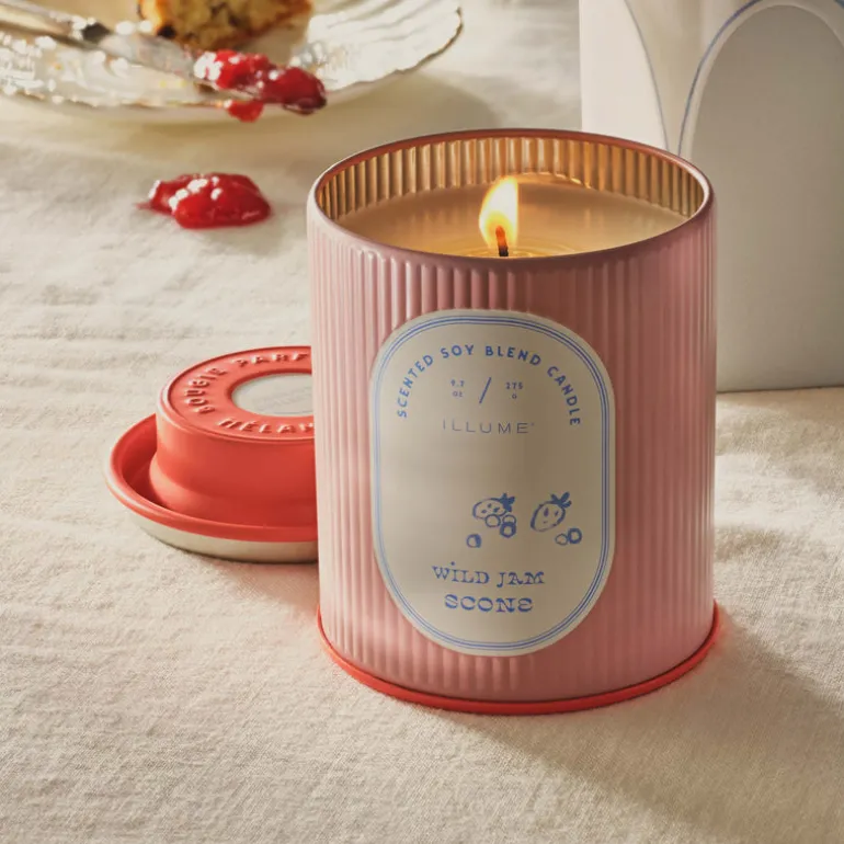 Wild Jam Scone Petite Boxed Ceramic Candle