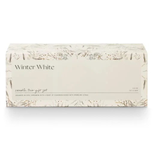 Winter White Candle Trio Gift Set