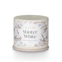 Winter White Demi Vanity Tin Candle