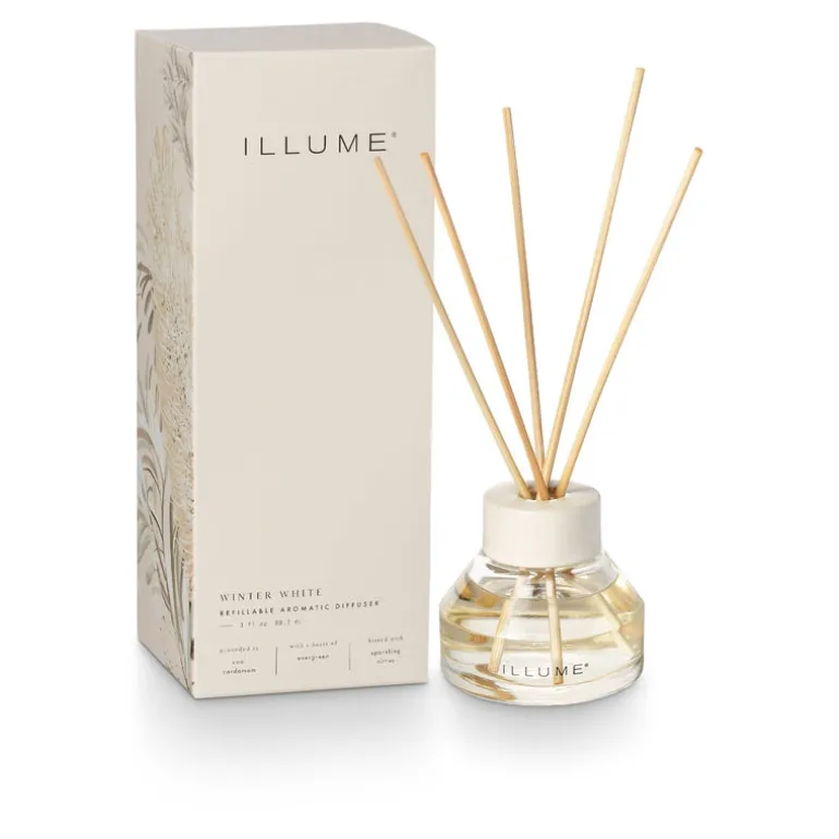 Winter White Refillable Aromatic Diffuser