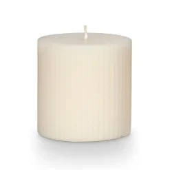Winter White Small Fragranced Pillar Candle