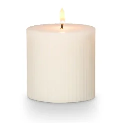 Winter White Small Fragranced Pillar Candle